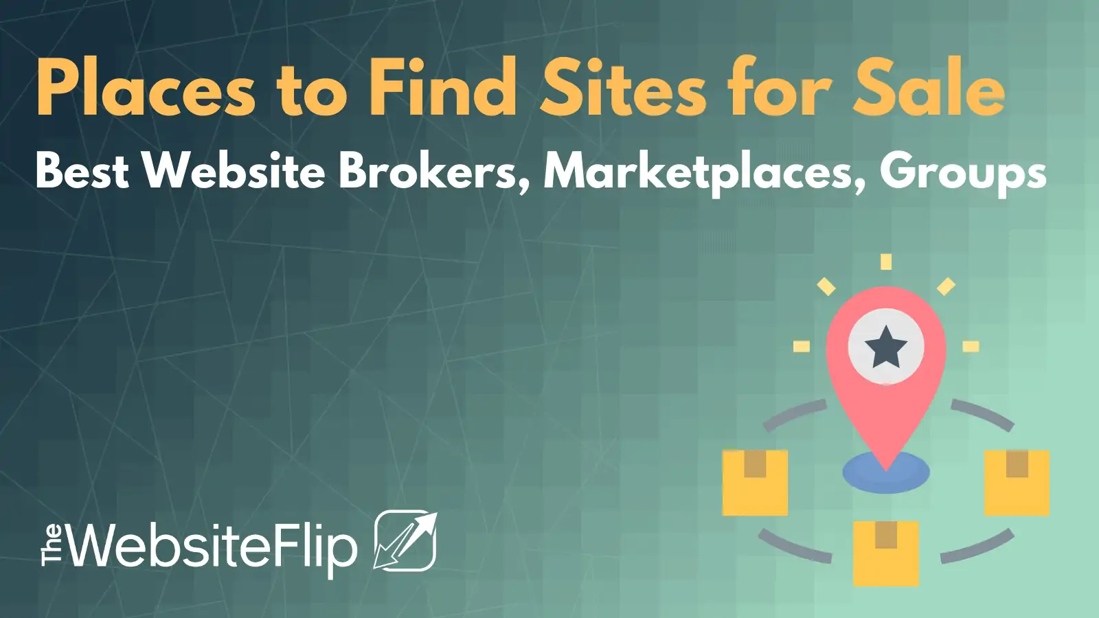 Places to find sites for sale