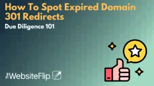 How To Spot Expired Domain 301 Redirects