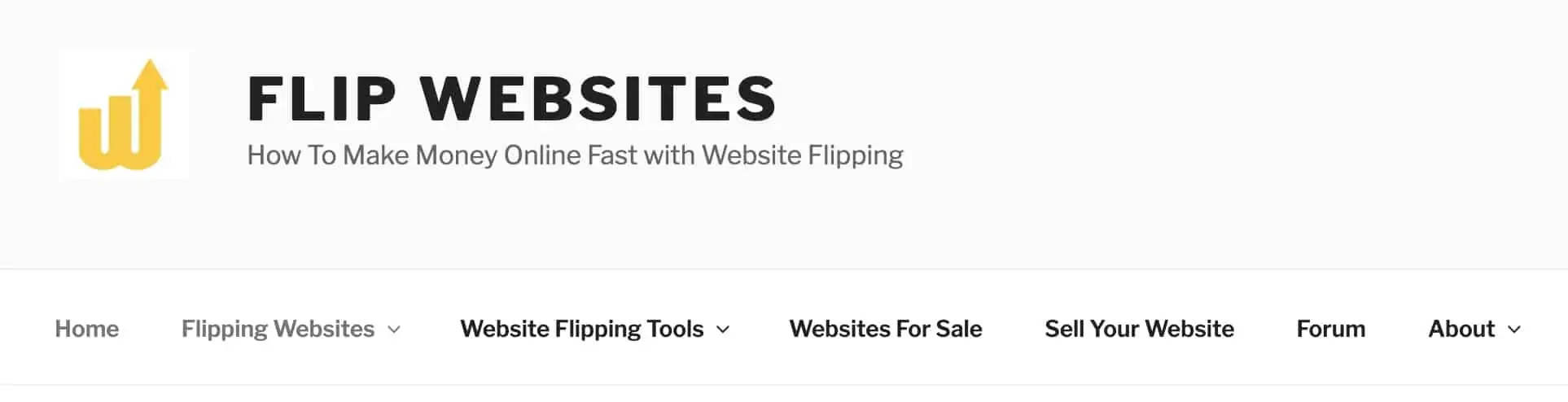 flipwebsites.com old website