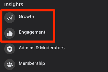 Group growth and engagement