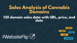 Sales Analysis of Cannabis Domains