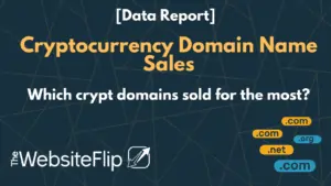 cryptocurrency domain name sales
