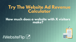Try The Website Ad Revenue Calculator