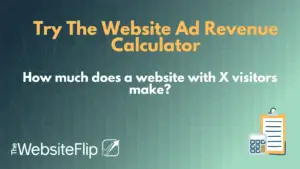 Try The Website Ad Revenue Calculator