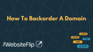 How To Backorder A Domain