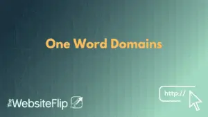 One Word Domains report
