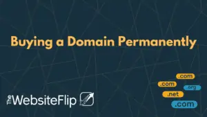 Buying a Domain Permanently