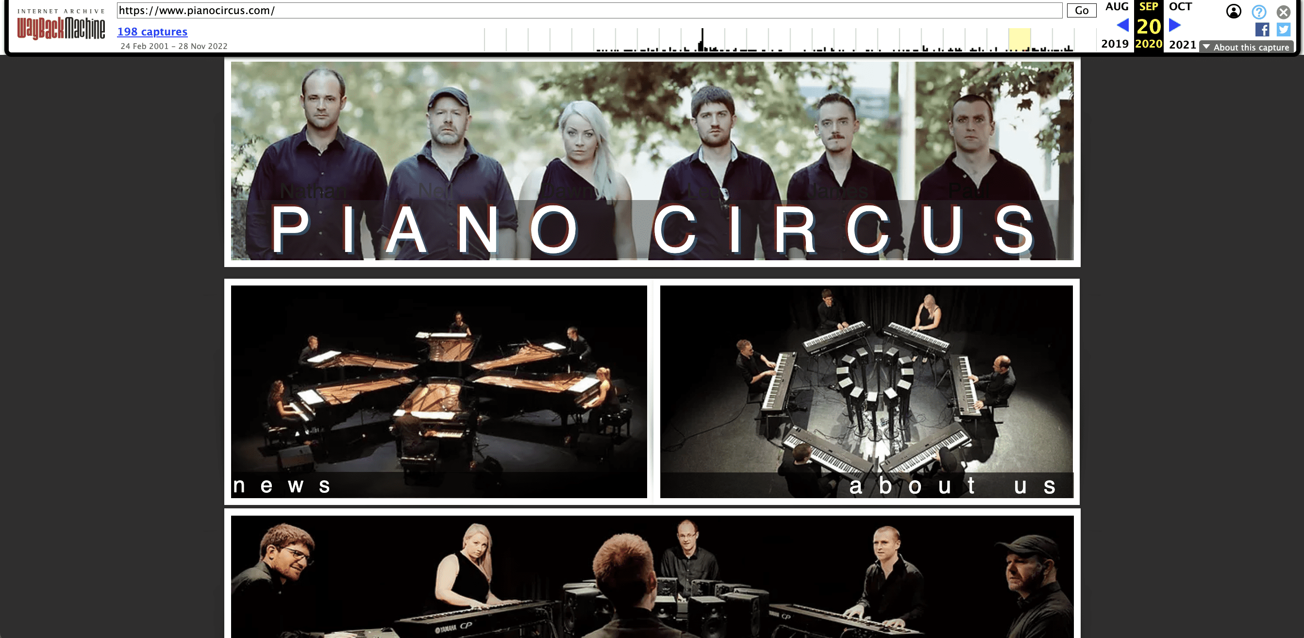 piano circus archive