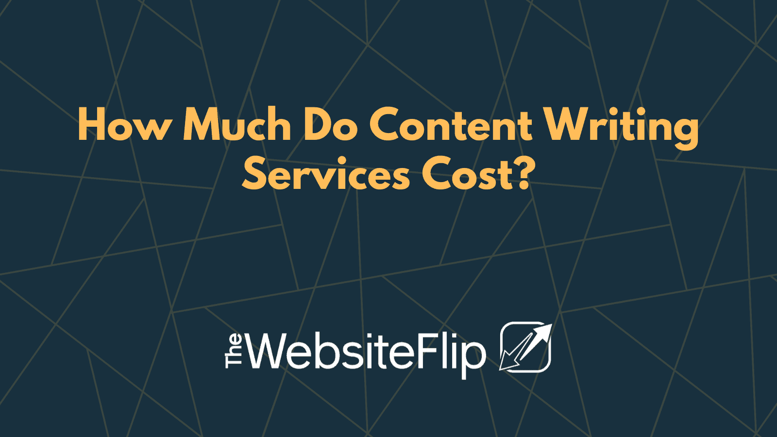 How Much Do Content Writing Services Cost