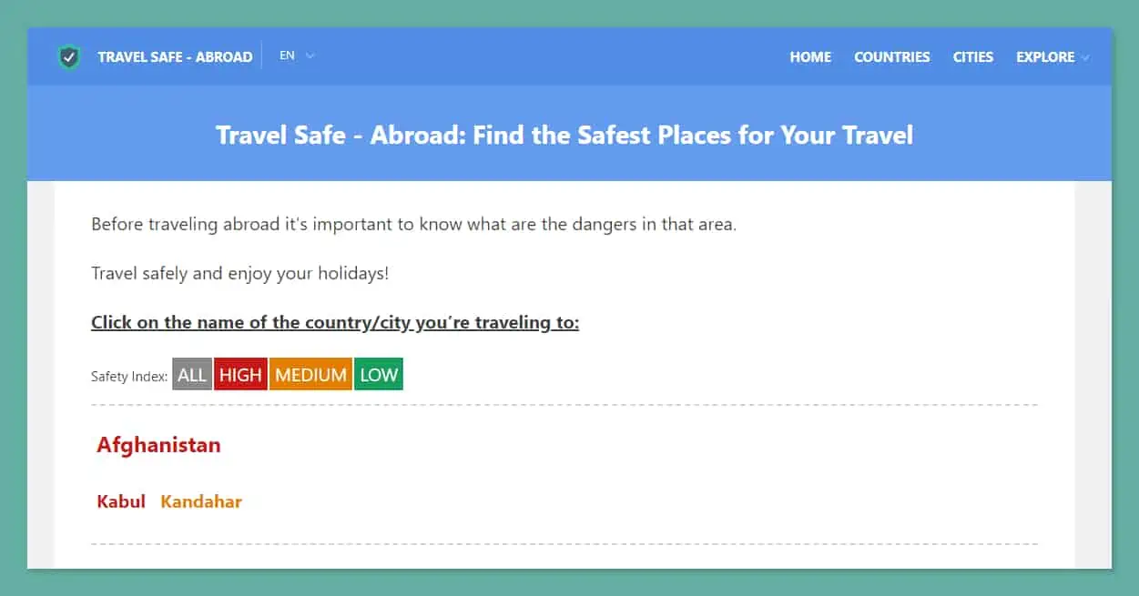 Travel Safe Abroad Find the Safest Places for Your Travel 1
