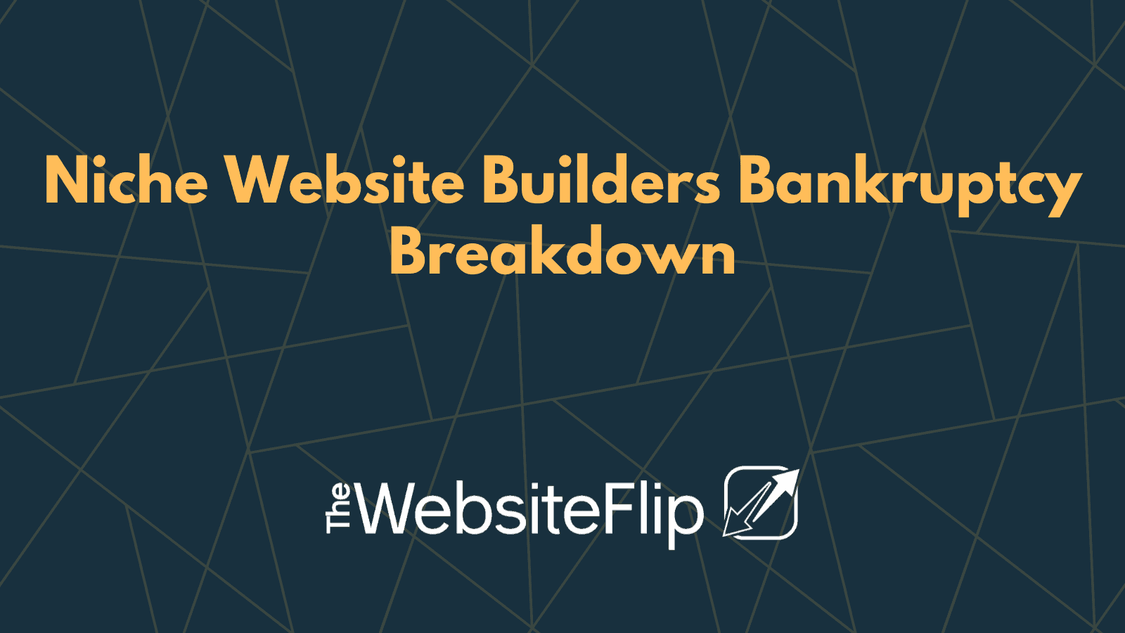 Niche Website Builders Bankruptcy Breakdown