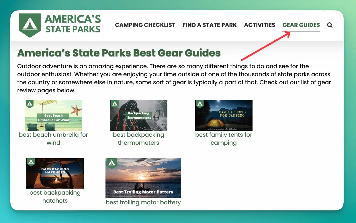 americas state parks gear guides